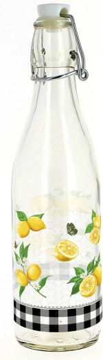 Sticlă cu închidere tip patent 540 ml lămâie
