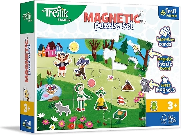Puzzle magnetic Ziua lui Treflik