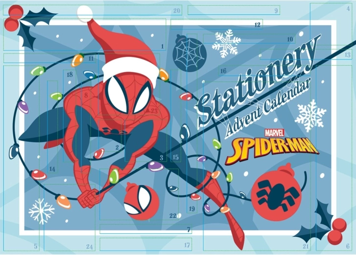 SPIDER-MAN calendar de Advent papetărie