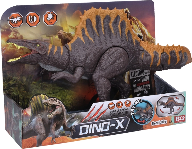 Dinozaur cu efecte luminoase și sonore 42 cm