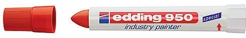 Marker industrial cu pastă Edding 950 roșu
