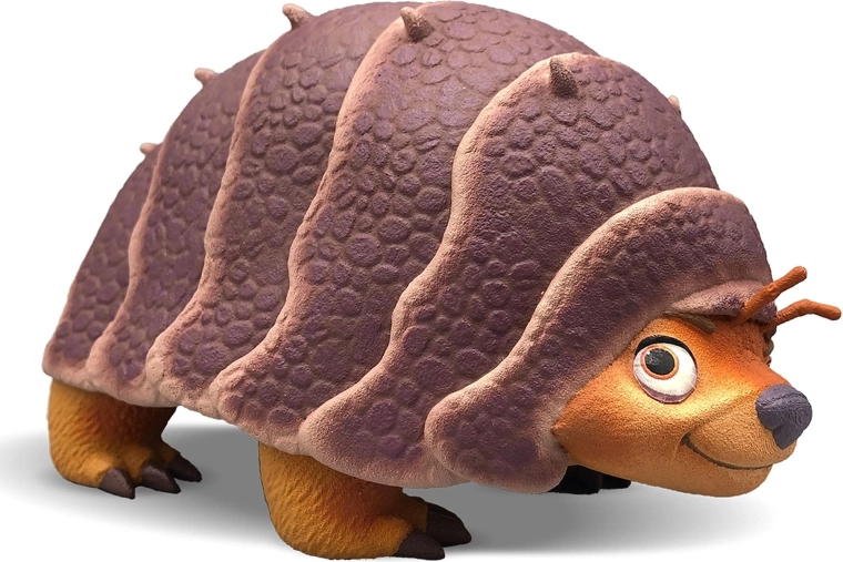 Figurină BULYLLAND Raya și dragonul – tatu Tuk Tuk cu armură de dragon