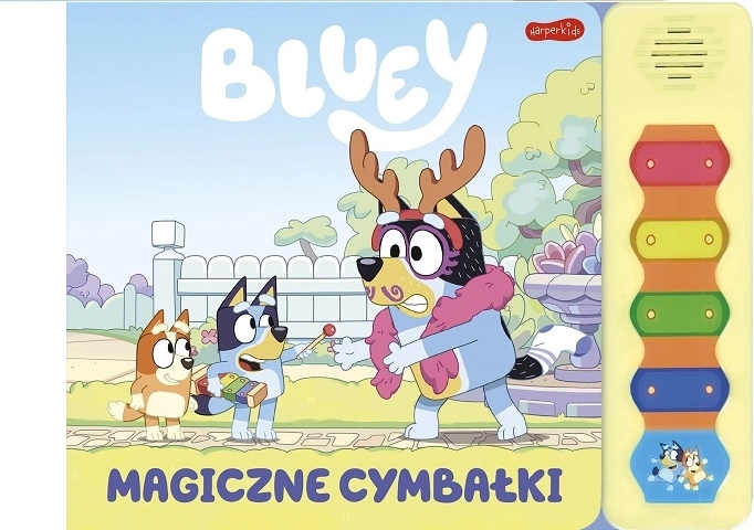 Bluey – țambaluri magice – carte interactivă cu sunete