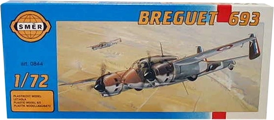Breguet 693 – model din plastic 1:72