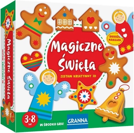 Set creativ Magia Crăciunului cu jocul MEMO