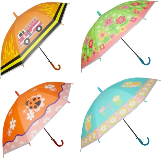 Umbrelă automată pentru copii Svede cu motiv colorat