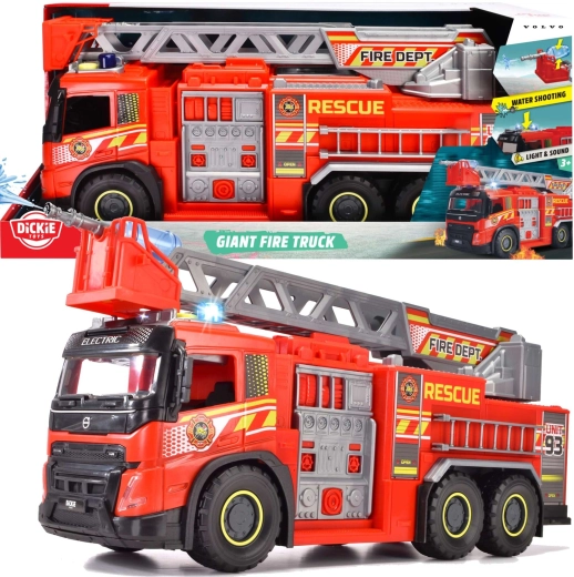 Dickie Toys Marea unitate de pompieri Volvo 57 cm