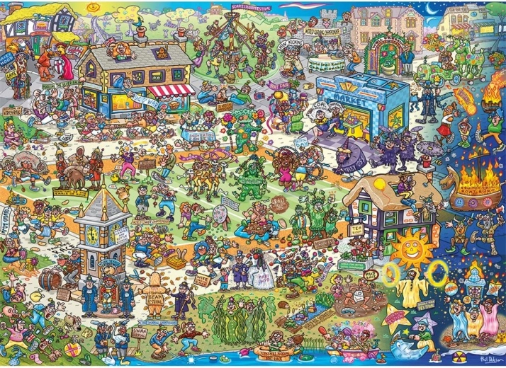 puzzle gibsons barmy britain 1000 piese