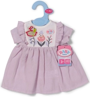 BABY born rochiță cu flori de câmp pentru păpușă 43 cm