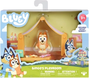 Mini cameră de joacă Bluey cu figurina Bingo