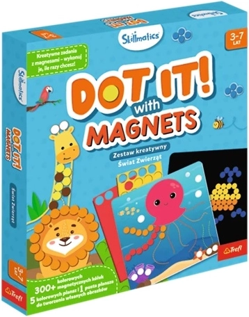 TREFL Skillmatics Dot It! With Magnets – lumea animalelor