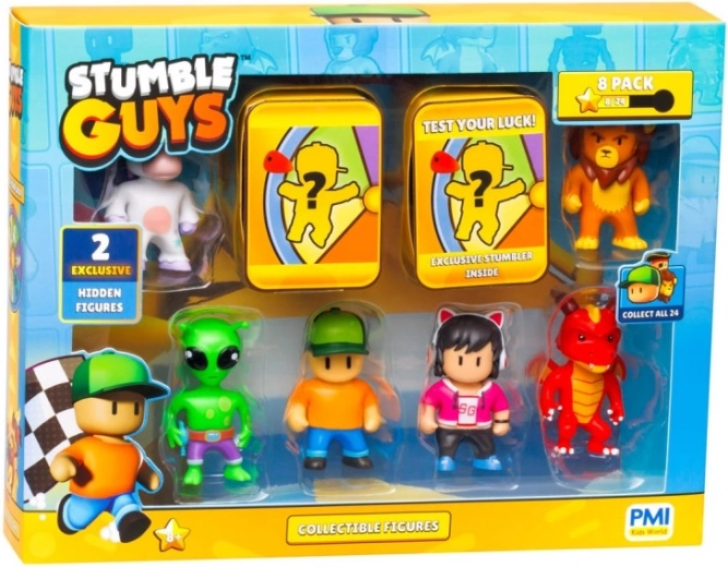 Figurine STUMBLE GUYS – pachet de 8 bucăți