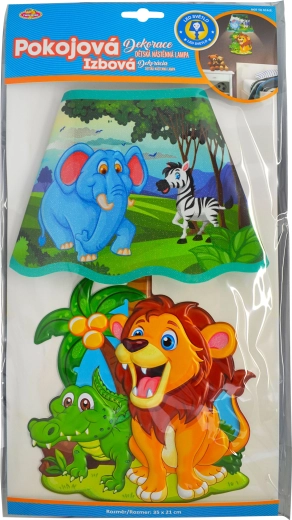 Lampă de perete 3D pentru copii Safari