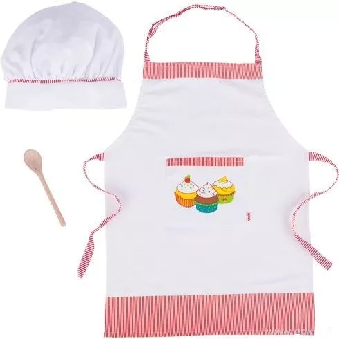Set de bucătar Goki cu lingură de lemn