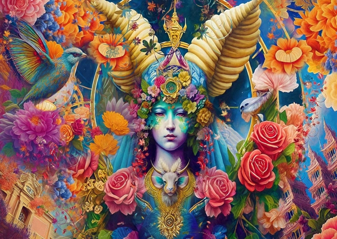 Puzzle semne zodiacale: Berbec 1000 piese