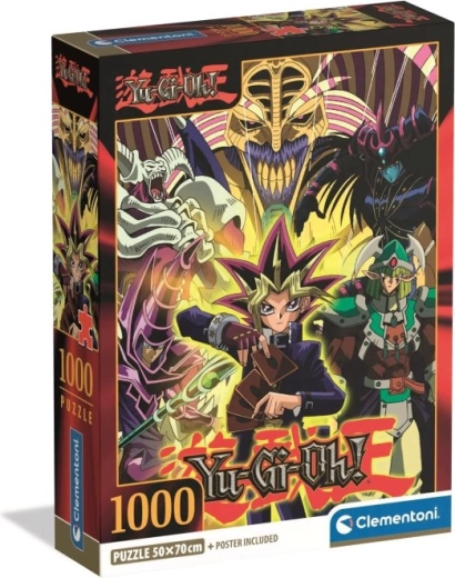 Puzzle Yu-Gi-Oh! – colaj anime 1000 piese CLEMENTONI