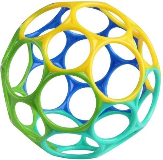 Oball Classic – minge pentru prindere ușoară 10 cm, albastru-verde