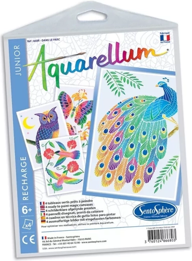 Sentosphere set de imagini acuarelă Junior – în parc