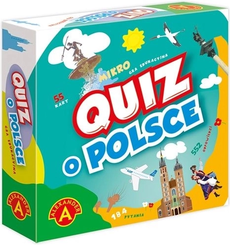 Alexander micro quiz despre Polonia – joc educativ de buzunar