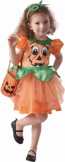 Costum de dovleac pentru copii, 92/104 cm