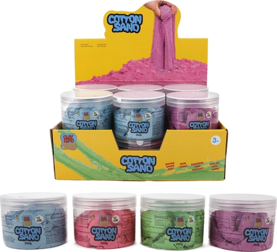 Nisip magic Cotton Sand 250 g – 4 culori