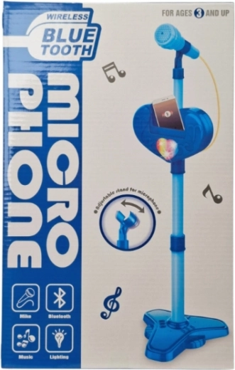 Microfon pentru copii cu stativ și Bluetooth