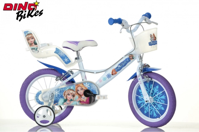 Bicicletă pentru copii 14 inci SNOW QUEEN 2022