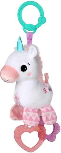 Bright Starts unicorn suspendat Sparkle & Shine cu inel C