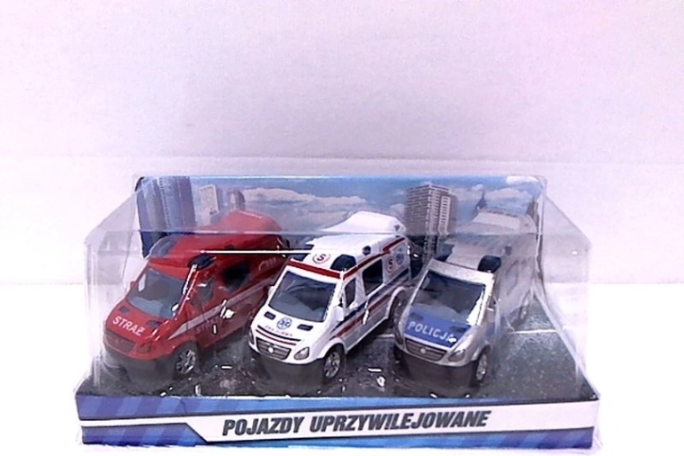 Mini dube de intervenție 8 cm – set de 3 buc.