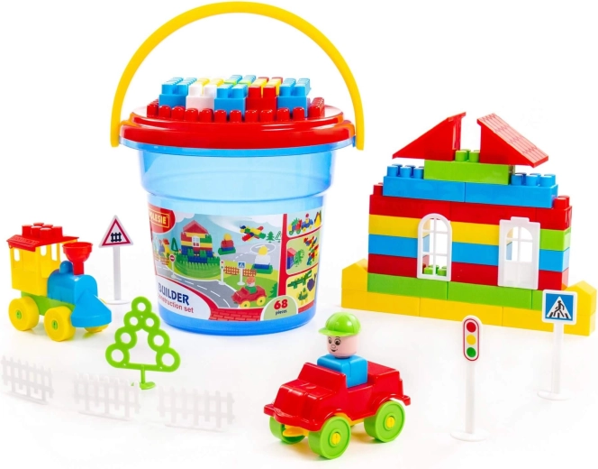 Set de construcție Constructor, 68 de piese