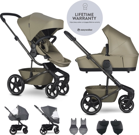 Easywalker Harvey NXT xl set – cărucior combinat moss green