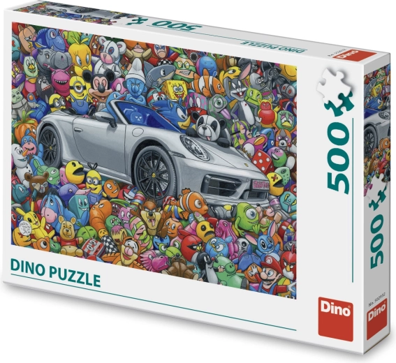Puzzle Jucăriile lui Erik 500 de piese - 1 bucată