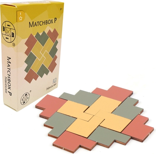 Puzzle din lemn Matchbox pentru copii