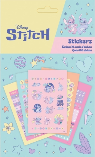 Set de autocolante Lilo și Stitch, 800 de bucăți