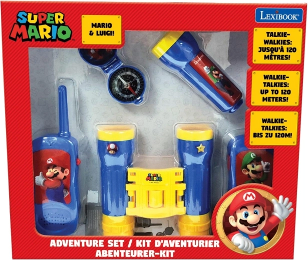 Set de aventură cu stații de emisie-recepție Super Mario