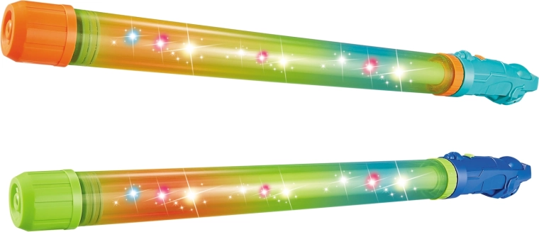 Pistolă cu apă mare cu efecte luminoase, asortiment