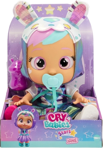 Păpușă interactivă CRY BABIES Star Babies Jane – seria 2