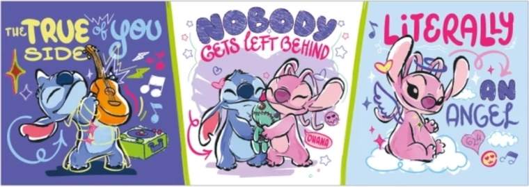 Puzzle panoramice STITCH Relaxare 150 piese