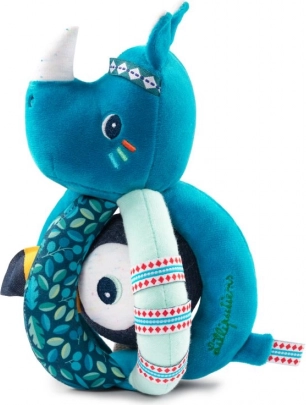 Lilliputiens zornăitoare rinocerul Marius și tucanul Pablo