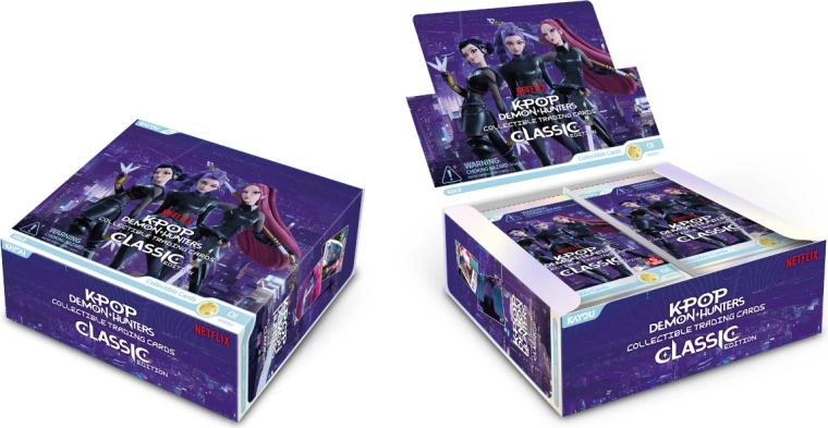 K-pop Demon Hunters Classic Edition cutie booster cu cărți de colecție (20 pachete)