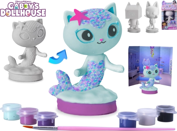 Căsuța fermecată a lui Gabi – figurină de pictat cu culori