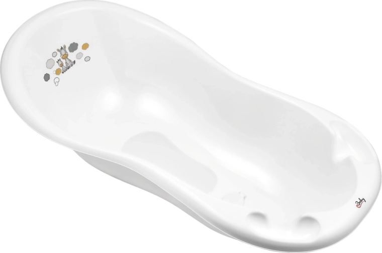 Maltex cadă pentru copii cu dop și suprafață antiderapantă 100 cm – Zebra albă