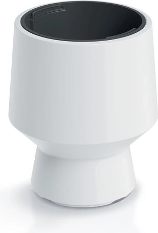 Ghiveci alb cu inserție 27 cm HEOS