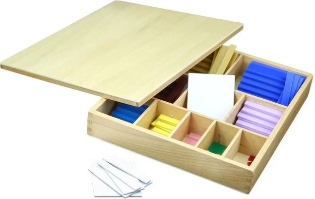 Moyo Montessori pătratul decanomic cu cutiuță