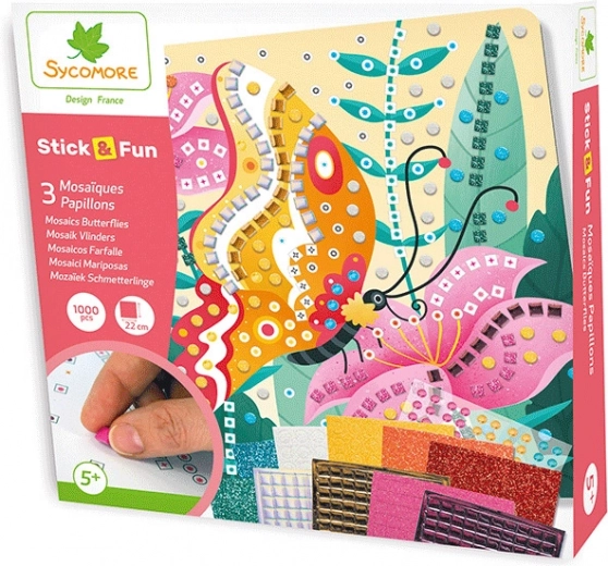 Stick & Fun mozaic fluturași pentru copii