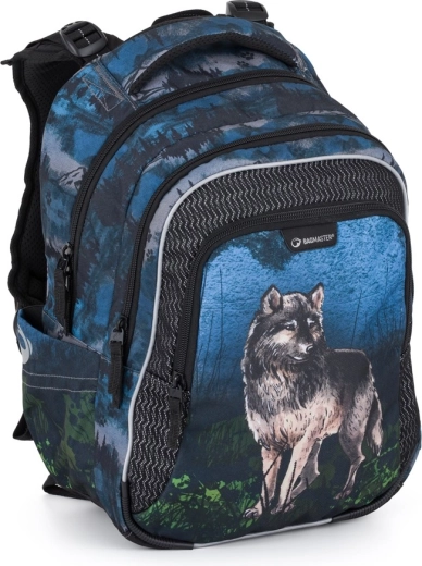 Bagmaster lumi 24 f ghiozdan școlar lup