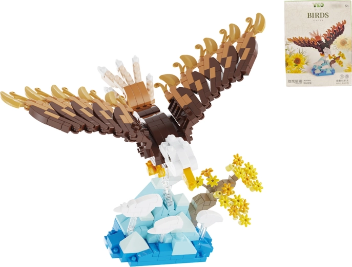 Set de construit vultur, 489 piese