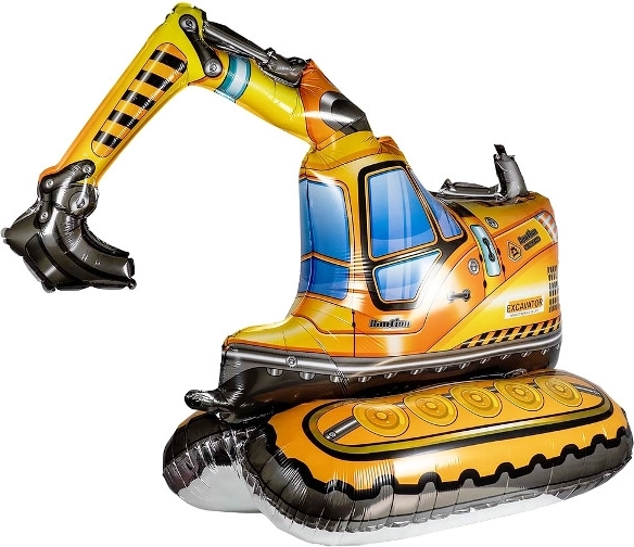 Balon din folie 3D excavator