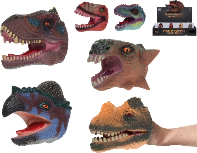 Păpușă degetar dinozaur pentru copii