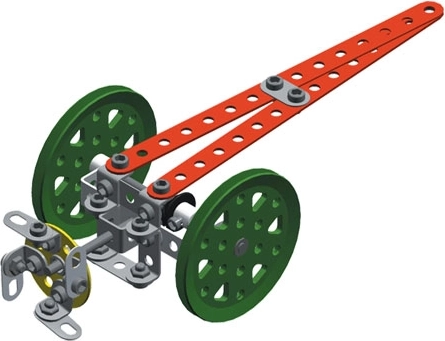 Set de construcție MERKUR Farmer – 20 modele, 341 piese